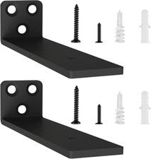 2 Pezzi Supporti per Scaffali, Staffe per Mensole Pesanti, Supporti Mensola Regg