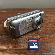 Canon Powershot A410 Silver 1.5" LCD 3.2MP 3.2x Optical Zoom Digital Camera