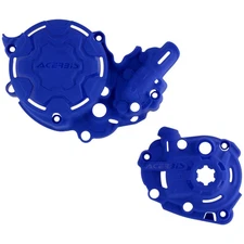 Acerbis X-Power Crankcase &Ignition/Clutch Cover Kit Blue For Yamaha WR250F 2025