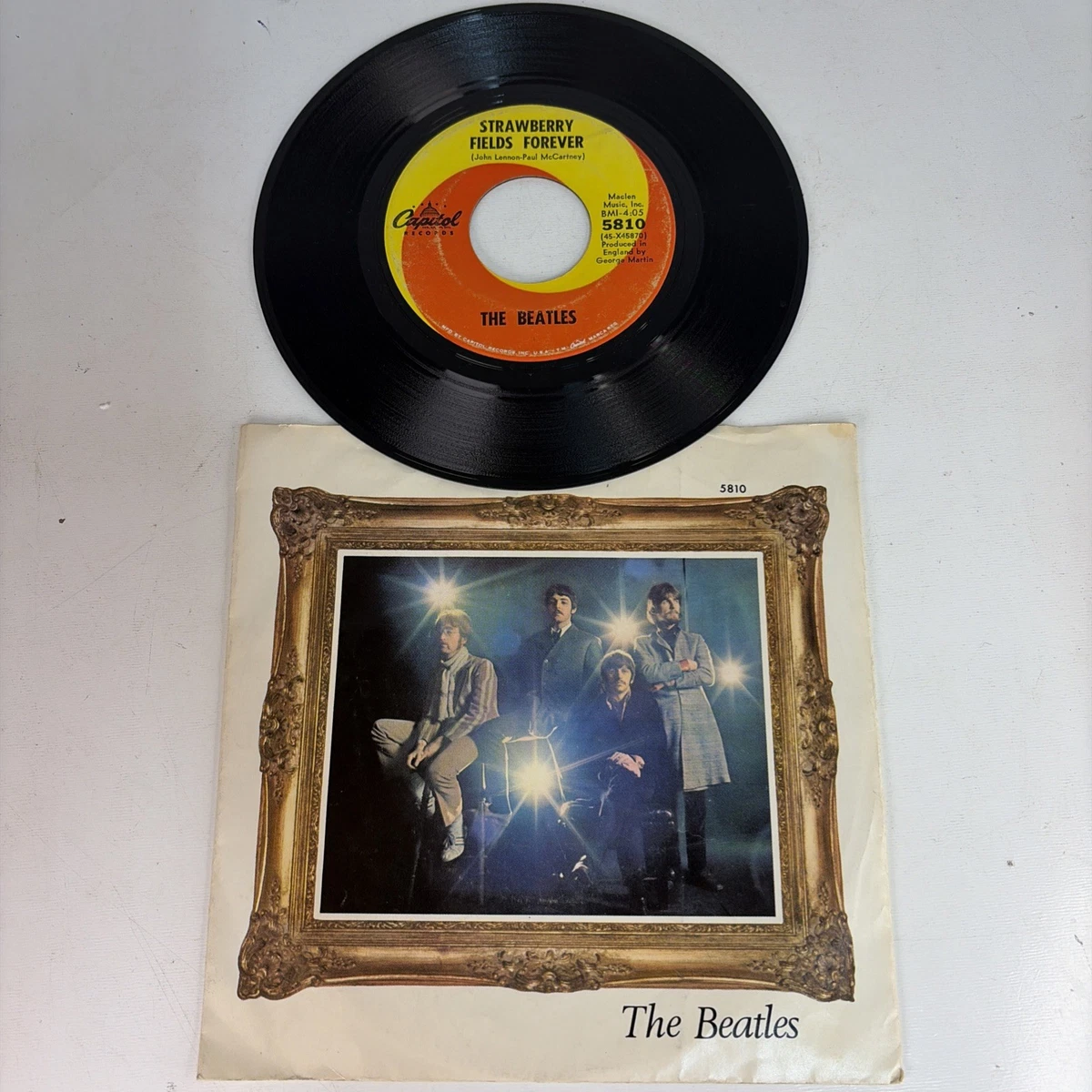 The Beatles 45 RPM Speed Vinyl Records for sale - eBay