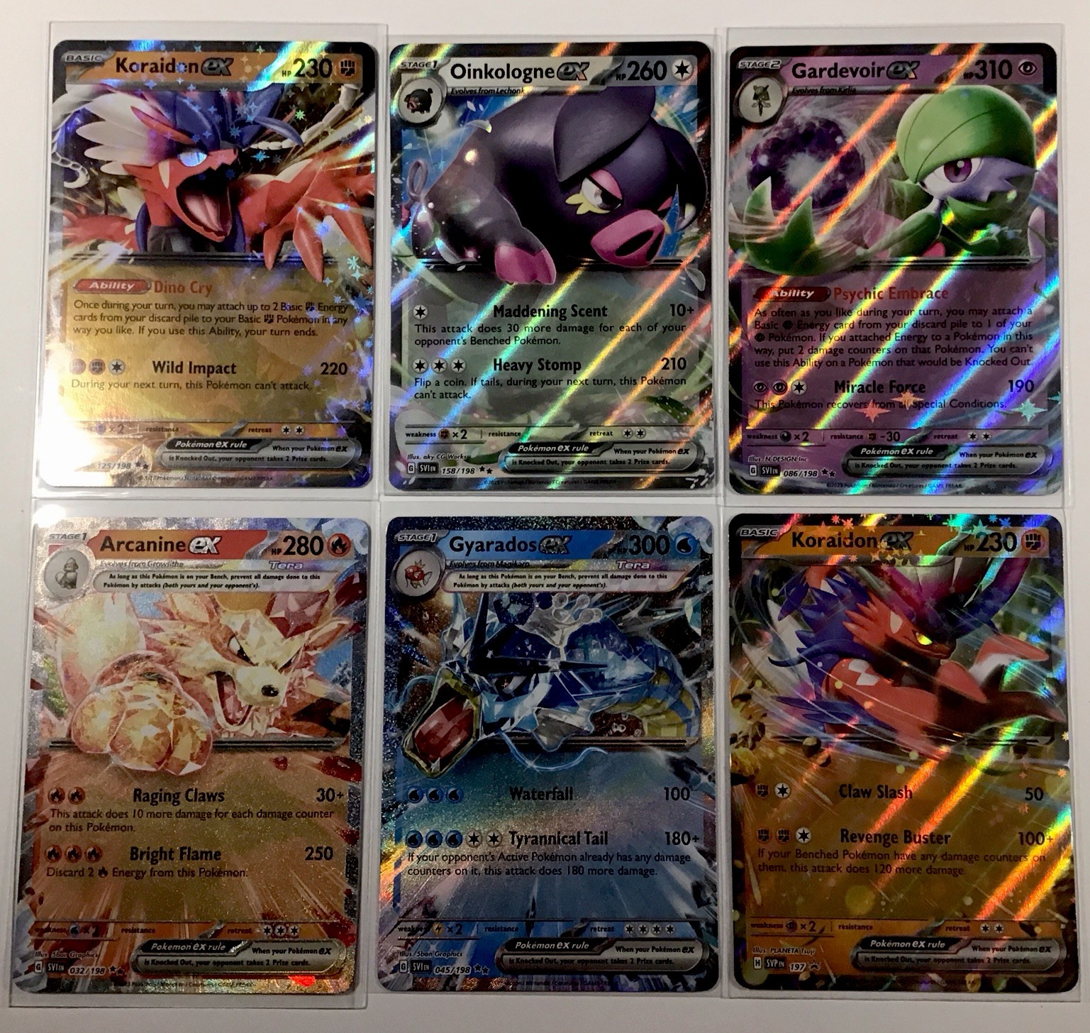 6 Pokemon Cards Mix Lot - Scarlet & Violet Era Bulk Cards