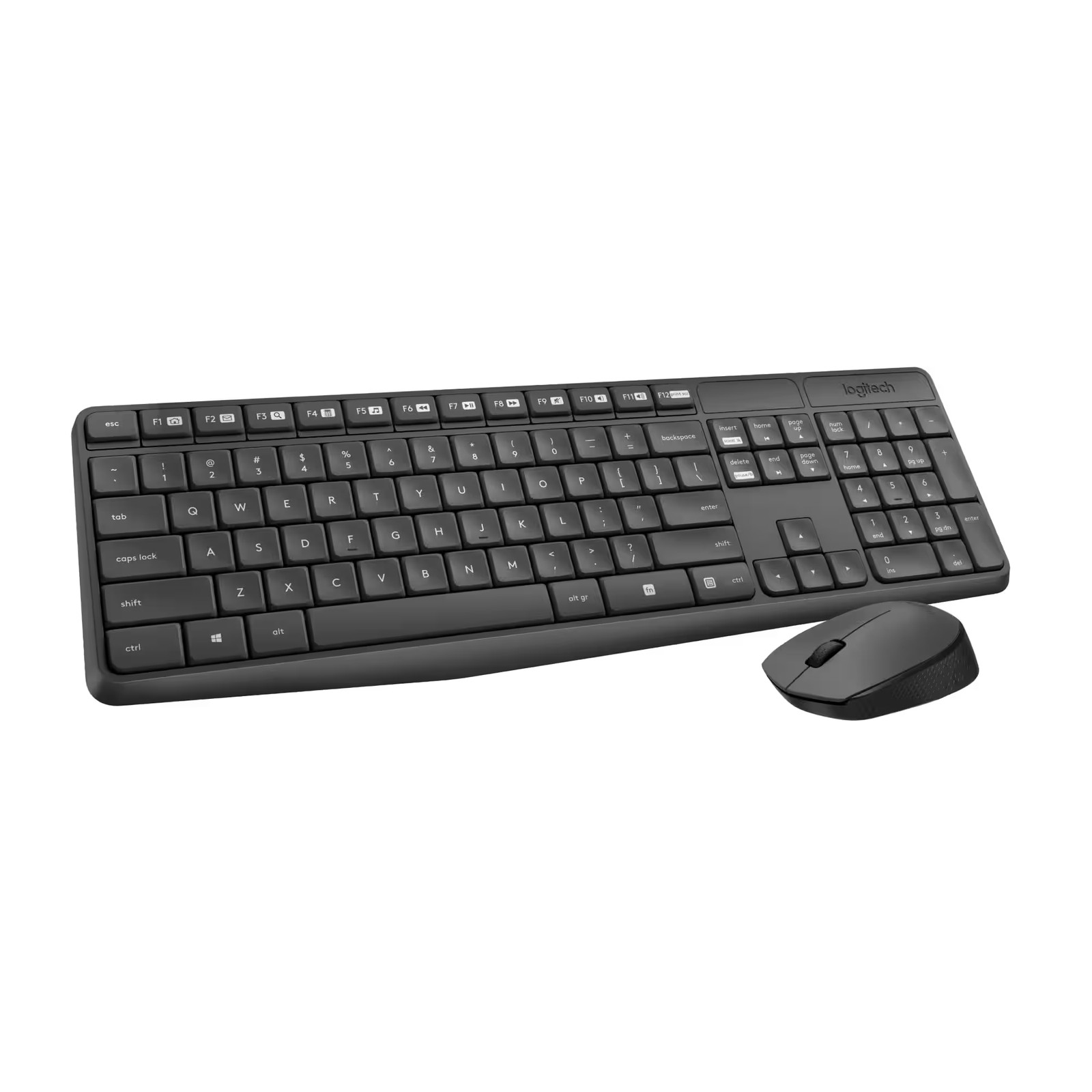 Logitech - MK235 Wireless Membrane Keyboard and Optical Mous