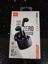 Auriculares JBL TUNE Flex True Wireless Pure Bass/ZERO NC sellados negros 32H NUEVO
