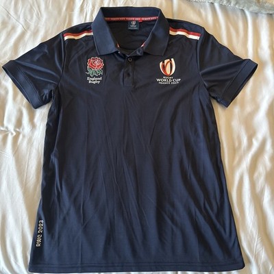 RWC 2023 England Rugby Poly Polo [navy]