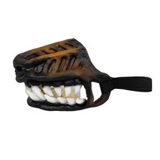 2X(Hunde-Mundmaske, Gepolstert, Aus Latex, Gummi, Maulkörbe für Große Rolle6926