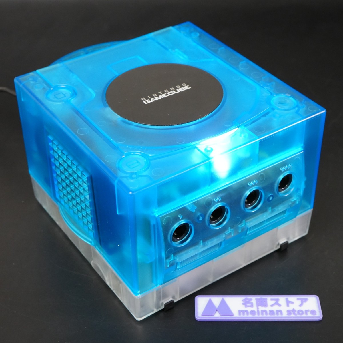 Nintendo GameCube DOL-001 Console Blue/White Shell NTSC U-C/J Region Switch  MOD