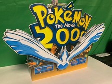 NEW! Pokémon The Movie 2000 counter Standee 12 inches tall 16" wide. READ