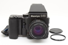 Near MINT Mamiya M645 Super AE Prism Finder Sekor C 80mm f2.8 Lens From JAPAN