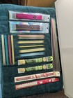 Vtg. Double Point Knitting Needles, Mostly Metal, And Four Pairs Of Single Point