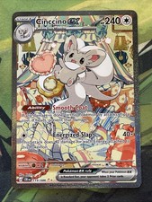 Cinccino ex 119/086 Special Illustration Rare ME04: Chaos Rising Pokemon
