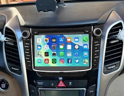 For Hyundai i30 GD 2012-2017 Carplay Android 14 Headunit Car Stereo GPS WIFI SWC