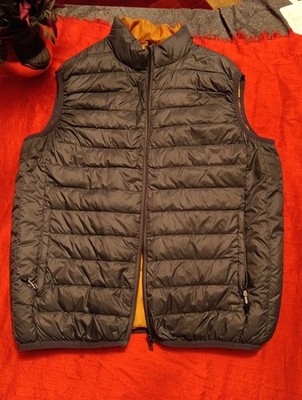 Herren Weste XXL 58 60 Globe Trotter Duck down Taschen hochwertig grau Extras