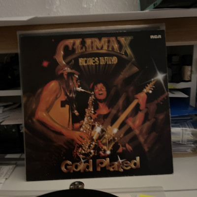 CLIMAX BLUES BAND LP GOLD PLATED 1001f