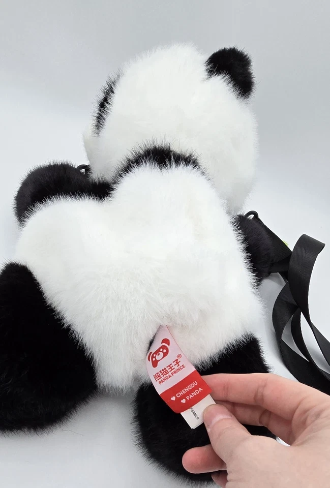NWT Plush Giant Panda Bear Backpack Stuffed Animal - Image 4 of 4