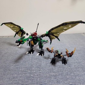 LEGO Ninjago 70753 70754  70593 70599 Elemental Dragon Battlewalker Magma Bridge