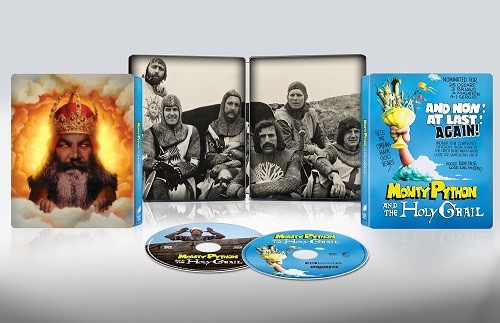 Monty Python and the Holy Grail & New 4K Ultra HD Blu-ray + Steelbook Presale - Picture 1 of 1