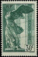FRANCE 1937 VICTOIRE DE SAMOTHRACE YT n° 354 neuf ★ / MH (B)