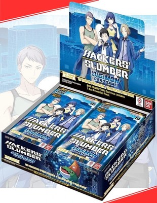 DIGIMON TCG: Hackers' Slumber Booster Box BT23 English Version Sealed