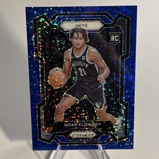 2023-24 Panini Prizm - Noah Clowney - Blue Sparkle Prizm RC #165 SP /144