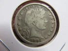 1892 Barber Silver Quarter~ Better Grade~ Full Liberty~ First Year of Series