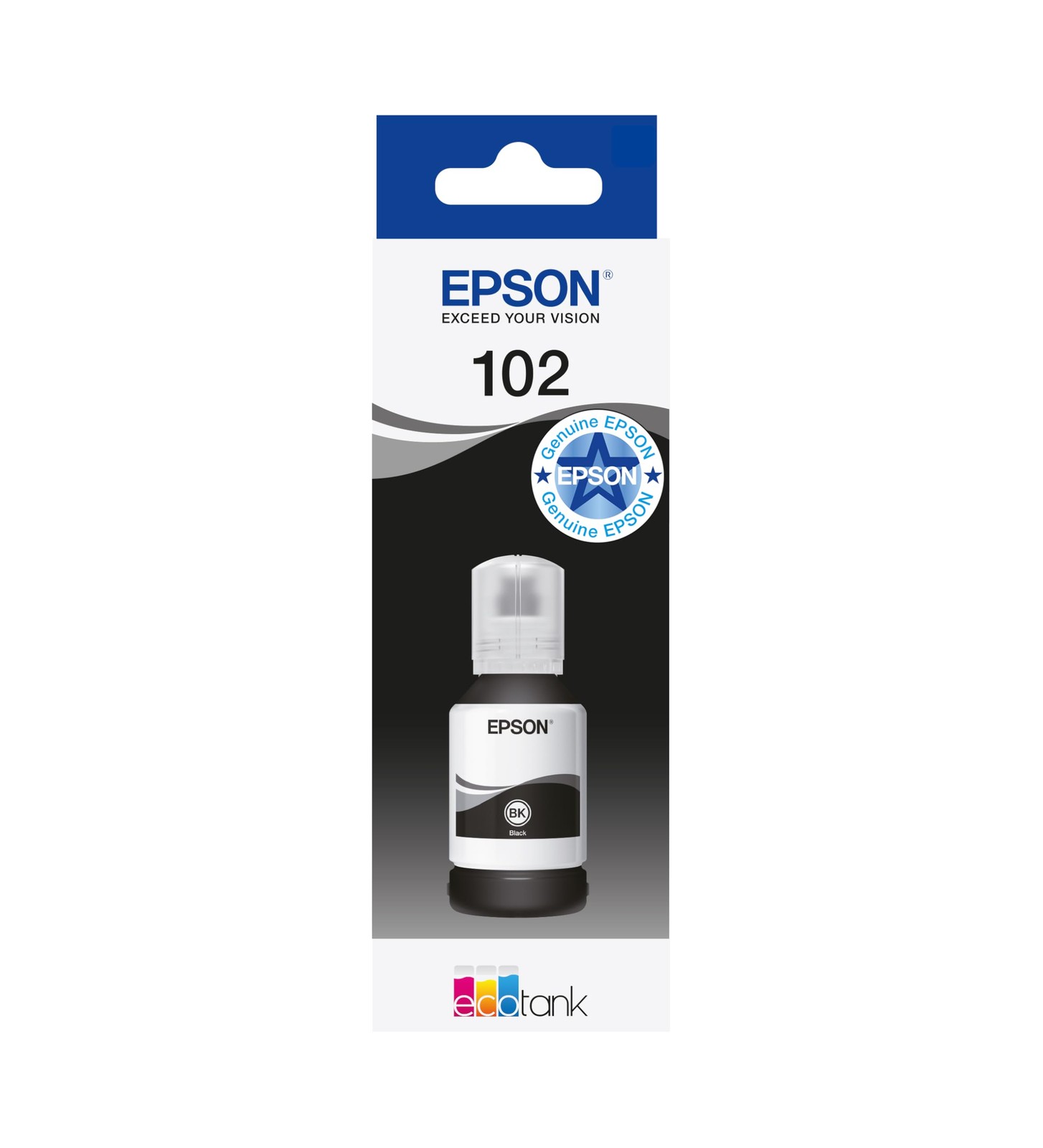 Epson 102 EcoTank Ink Bottle Pigment Black C13T03R140 EP64334 - Image 4