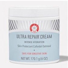First Aid Beauty Ultra Repair Cream Moisturizer Colloidal Oatmeal Face 6oz