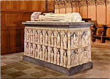 Postcard - Sarcophagus of Queen Margrethe - Roskilde Cathedral in Denmark #774