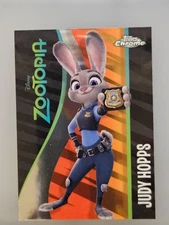 2025 Disney Topps Chrome Zootopia Icons #ZI-1 Judy Hopps (Zootopia)