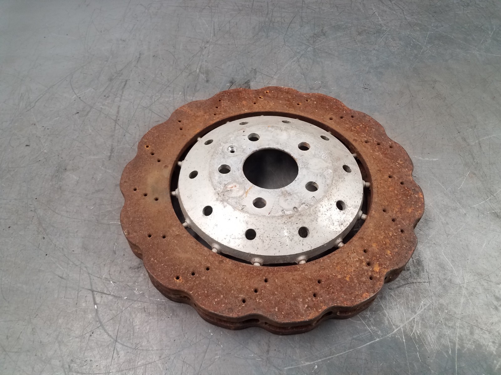 2017 Audi R8 V10 Plus Spyder Brake Rotor Set #4720 CA2