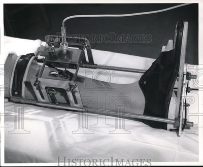 #ad #ad 1963 Press Photo Device to study effects of pressure to the Skin $24.99