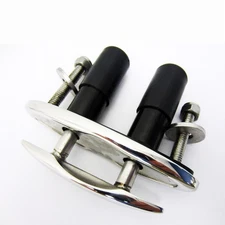 GEM Marine Pull-Up Mooring Stainless Steel 4" Boat Cleat Kit 68500