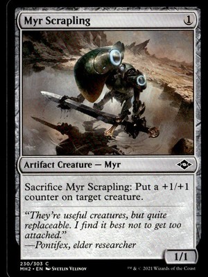 2021 Modern Horizons 2 Myr Scrapling Draft_Innovation/Common #230