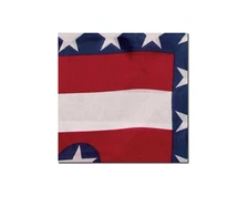 Liberty Patriotic Wild Rag Silk Scarf Red White Blue America Flag Cowboy Outdoor