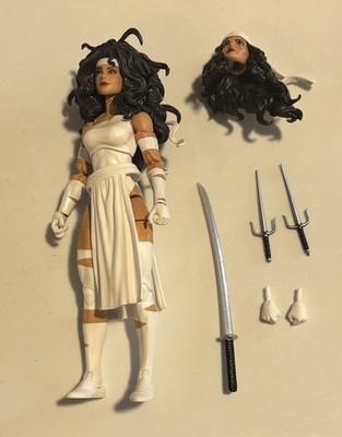 Marvel Legends Daredevil - Elektra (From Bullseye 3 Pack) 6  Loose Figure