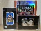 Postal Express Mint 1oz .9999 Silver Badass Bullion Reloaded Silver Bars X2