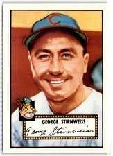 1983 TOPPS 1952 REPRINT SET SNUFFY STIRNWEISS #217