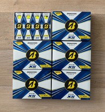 NEW Bridgestone Tour B XS Golf Balls - Yellow 6 Dozen