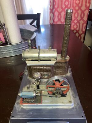 MACHINE À VAPEUR par Wilesco jouet tôle ancien EUR 50,00 - PicClick FR