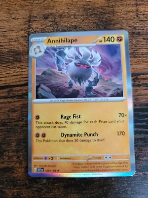 Annihilape | Holo Rare | Scarlet & Violet Base | 109/198 | (NM) Near Mint