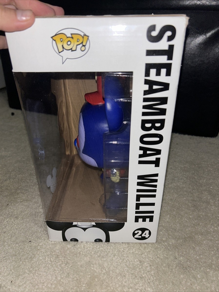 Steamboat Willie 24 D23 Funko Pop Vinyl Mickey Mouse 9” Le