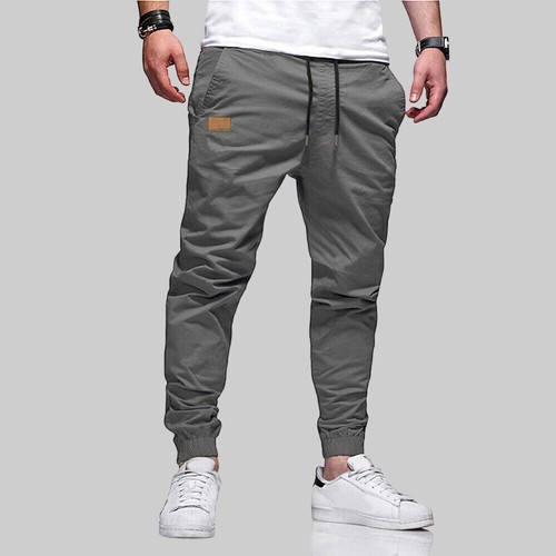 Herren Cargo Chino Hose Jogger Jeans Cargohose Jogginghose Freizeit Pants DE .@ - Bild 11 von 32