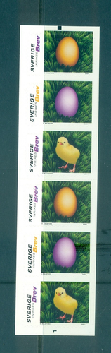 Sweden - Sc# 2414a. 2001 Easter. Complete Booklet. MNH $12.00.