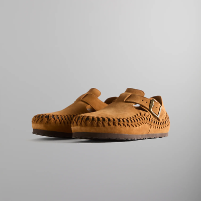FW24 | Kith for Birkenstock London Braided Shearling | Mink | 40