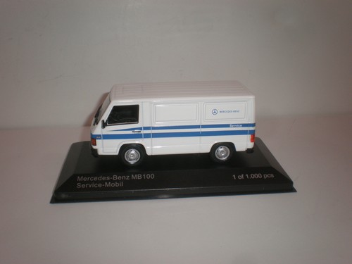 1/43 1988 Mercedes Benz 100 Service van L.E. 1000 pcs. / white box - Picture 7 of 7