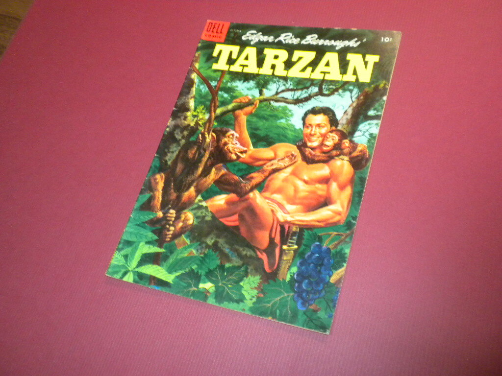 TARZAN #61 Dell Comics 1954 Edgar Rice Burroughs jungle | eBay