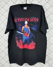 Eminem Chainsaw 2000’s Tour Black Unisex T-shirt Men Women S-5XL KH14983