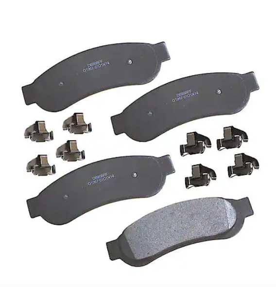 Disc Brake Pad SetPremium Gold SemiMetallic Rear Brake Pads CARQUEST