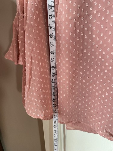Band of Gypsies Blouse - New Women | Color: Blush| Size Medium NWT - Picture 6 of 7