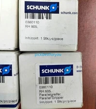 Schunk 360110 RH 905 Parallel Gripper Brand New By DHL or FedEX