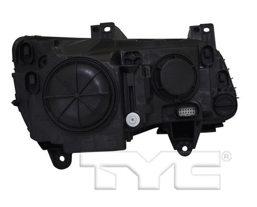 TYC Left Side Halogen Chrome Headlight for Chrysler 300 2015-2017 Models - Picture 2 of 3